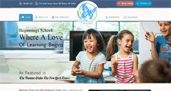 Desktop Screenshot of beginningsschool.com