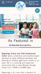Mobile Screenshot of beginningsschool.com